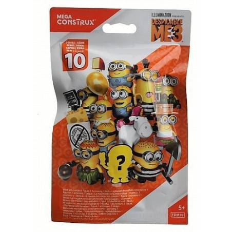MEGA CONSTRUX CATTIVISSIMO ME 3 12PERS. +5ANNI - 15X10X1.5CM - MATTEL EAN 0887961472868 INGROSSO GIOCHI DA EDICOLA