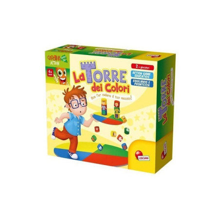 CAROTINA EDU-ACTION LA TORRE DEI COLORI 34X27.5X8CM 4+ANNI 2+GIOCATORI EAN 8008324051724 INGROSSO GIOCHI DI SOCIETA