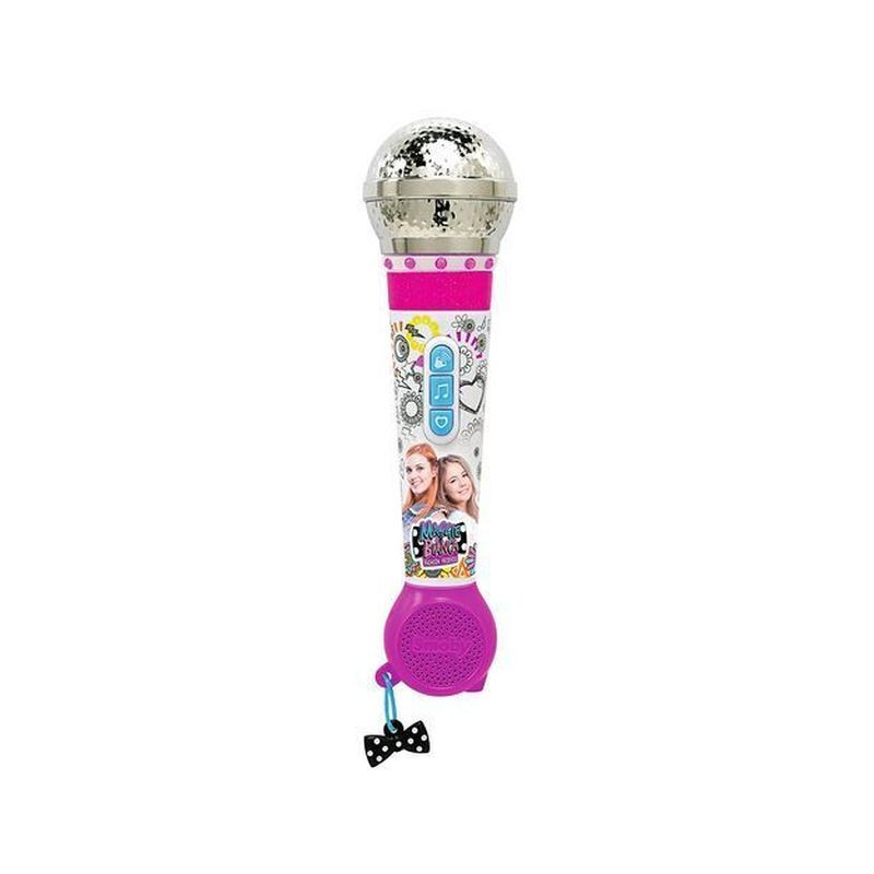 MAGGIE & BIANCA MICROFONO C/MUSICHE TV 55X55X210MM C/APPLAUSI E MUSICHE EAN 3032165201159 INGROSSO ACCESSORI MUSICALI
