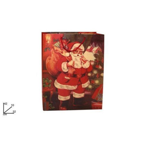 BUSTA CARTA NATAL. CM.42X32X10ART. SF 22 51-4 EAN 8033113129629 INGROSSO SACCHETTI E SHOPPER NATALIZI