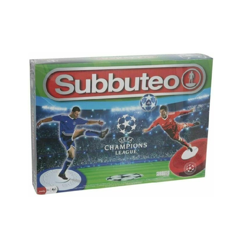 SUBBUTEO UCL CONF. CHAMPIONS C/2 SQUADRE 33X23X14CM-NUOVE FIGURE FLESSIBIL EAN 8001444157086 INGROSSO GIOCHI DI SOCIETA