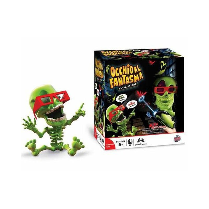 OCCHIO AL FANTASMA EVOLUTION +5ANNI 25.5X25.5X10.5CM-C/OCCHIALI MULTIVISION EAN 8005124013020 INGROSSO GIOCHI DI SOCIETA