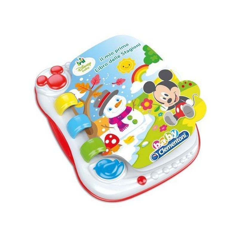 UN ANNO CON BABY MICKEY 21X27.5X5CM 6/36MESI ELETTRONICO PARLANTE PILE INCL. EAN 8005125171231 INGROSSO BABY CLEMENTONI