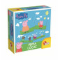 PEPPA PIG GAMES - PEPPA LOGIC 32 TESSERE 19X5.5X19CM INCASTRI AUTOCORRETTIVI EAN 8008324064892 INGROSSO PUZZLE CLASSICI
