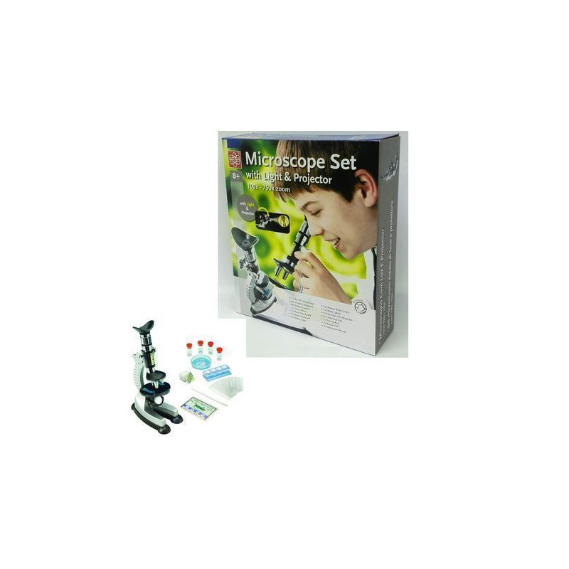 MICROSCOPIO DA 23CM C/OCULARI HUYGENS +8 CUSCINETTO IN GOMMA-FILTRI DI COLORE EAN 4893338017019 INGROSSO GIOCATTOLI PER EDICOLA