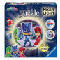 PUZZLEBALL 72PZ LAMPADA NOTTURA PJ MASK 3D - RAVENSBURGER - 6/10A - 19X19X5CM EAN 4005556117710 INGROSSO PUZZLE CLASSICI