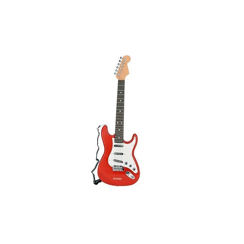 CHITARRA ELETTRICA 24 1300 22X4.5X67CM BONTEMPI-6 CORDE DI METALLO-8 BRANI-+3A
