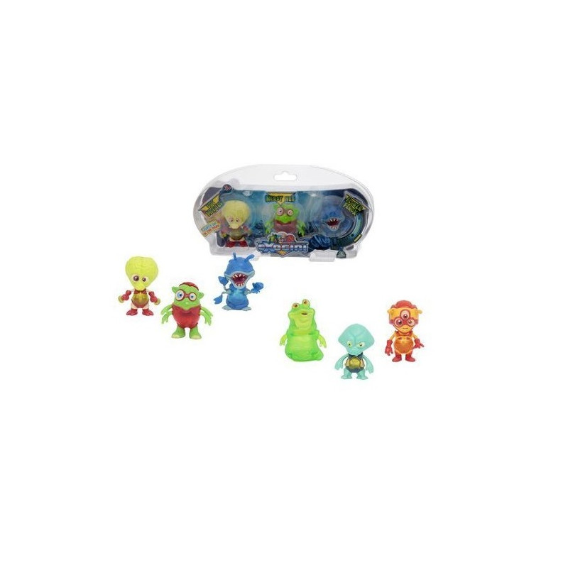 EXOGINI BLISTER 3PZ 26X5X14CM PILE INCL. 2 ASSORTIMENTI - SI ILLUMINANO AL BUIO