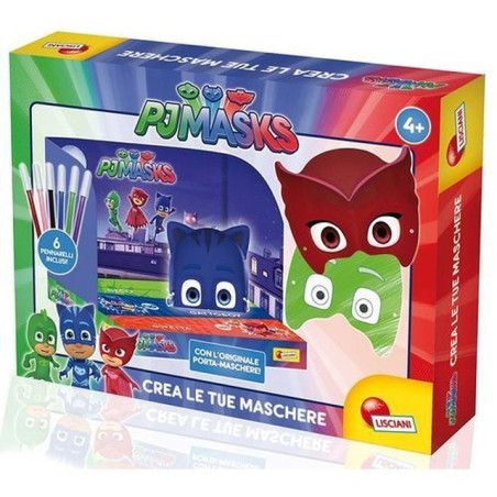 PJ MASKS CREA LE TUE MASCHERE +4ANNI 5X25.5X34.5CM - LISCIANI GIOCHI EAN 8008324062997 INGROSSO GIOCHI CREATIVI