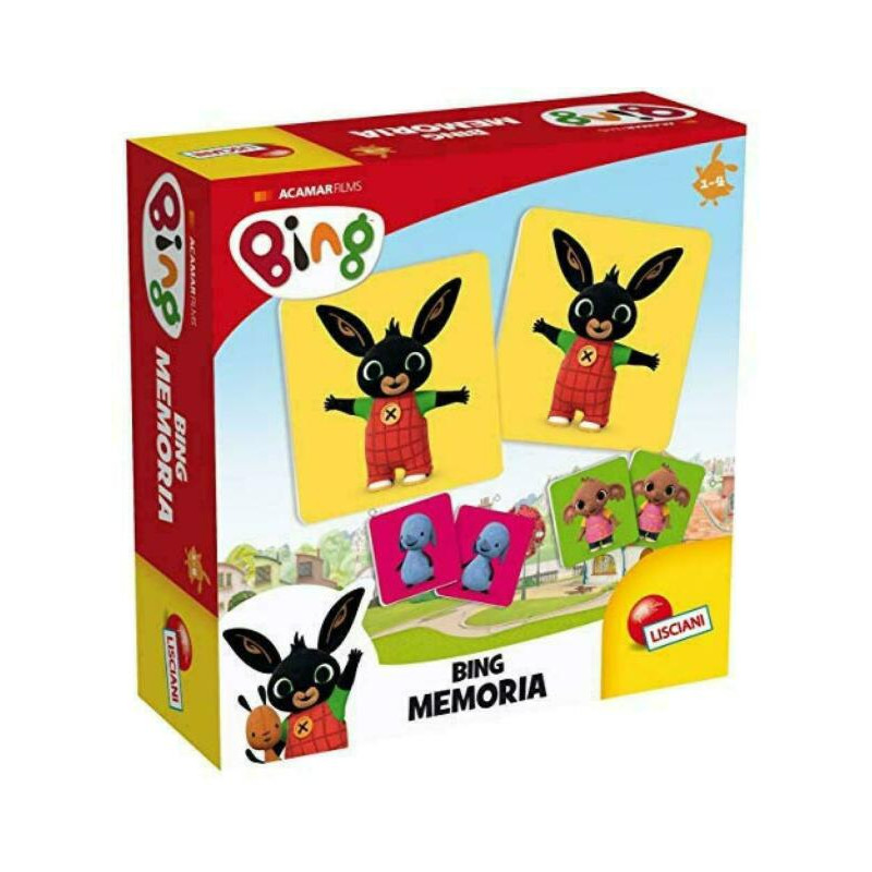 BING GAMES - BING MEMORIA LISCIANI EAN 8008324074693 INGROSSO GIOCHI DI CARTE