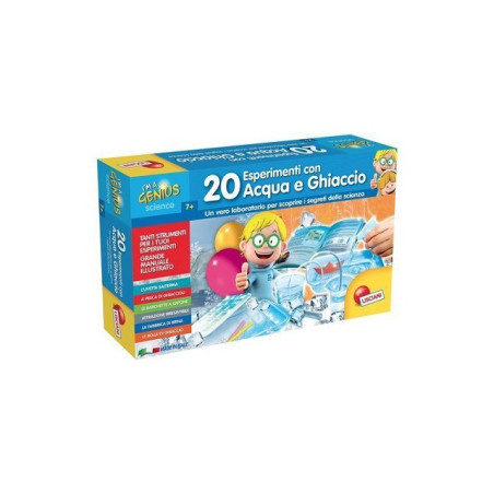 20 ESPERIMENTI CON ACQUA E GHIACCIO 7+A I'M A GENIUS - 47X28.5X9.3CM EAN 8008324056309 INGROSSO GIOCHI CREATIVI