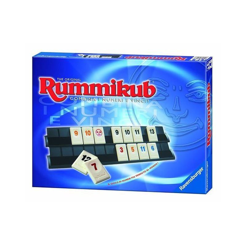 RUMMIKUB CLASSIC 35X27X5CM RAVENSBURGER +8ANNI EAN 4005556262083 INGROSSO GIOCHI DI SOCIETA