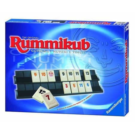 RUMMIKUB CLASSIC 35X27X5CM RAVENSBURGER +8ANNI EAN 4005556262083 INGROSSO GIOCHI DI SOCIETA