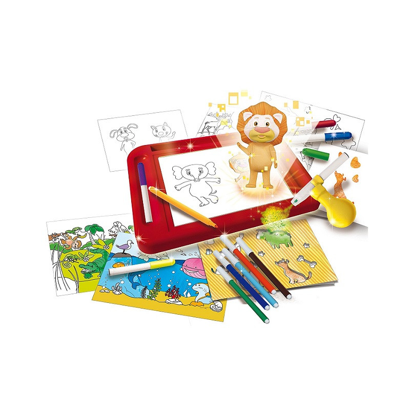 IO CREO LA MACCHINA DEI DISEGNI +6ANNI 46.4X35.5X8.5CM - LISCIANI EAN 8008324063758 INGROSSO GIOCHI CREATIVI