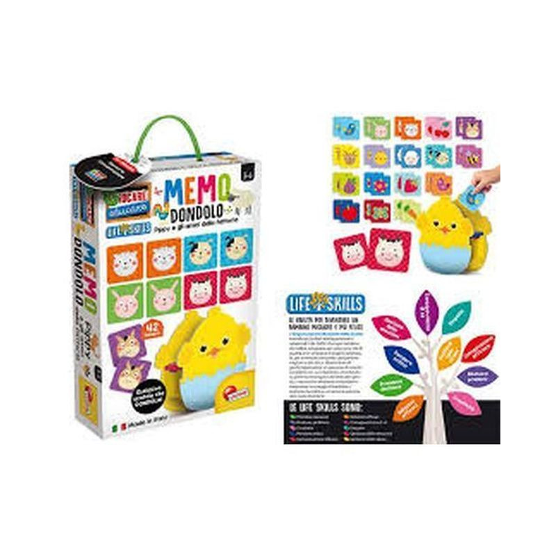 MEMO DONDOLO PIPPY E I SUOI AMICI FATTOR EAN 8008324072583 INGROSSO GIOCHI DI CARTE