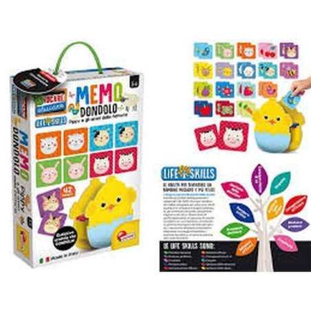 MEMO DONDOLO PIPPY E I SUOI AMICI FATTOR EAN 8008324072583 INGROSSO GIOCHI DI CARTE