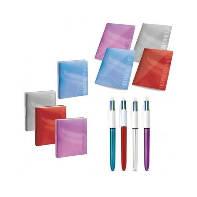 TRIS RACOGLITORI COLOUR CODE ARCHIVIO EAN 8011410441835 INGROSSO COPERTINE AD ANELLI