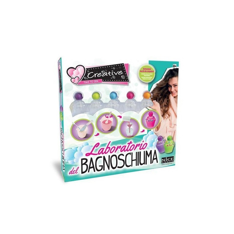 IL LABORATORIO DEL BAGNOSCHIUMA +8ANNI 30X30X5.5CM EAN 8056779021281 INGROSSO GIOCHI CREATIVI