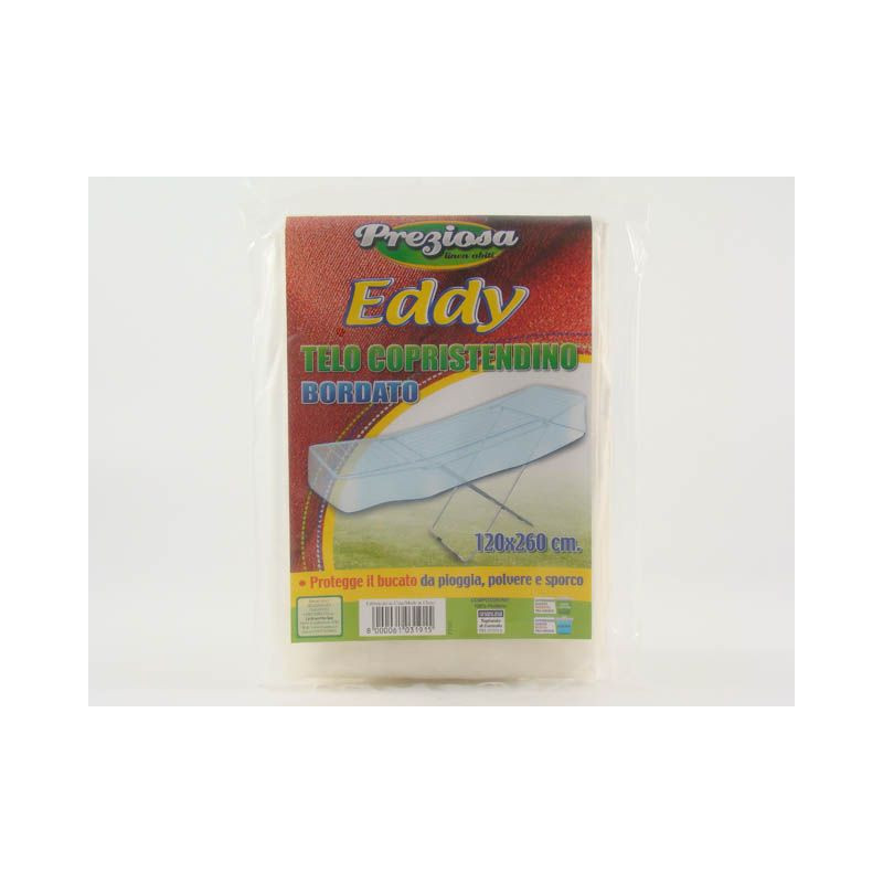 TELO COPRISTENDINO BORDATO EDDY EAN 8000061031915 INGROSSO STENDINI E ASSI DA STIRO