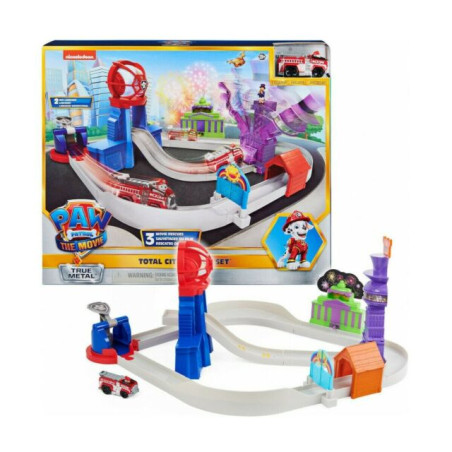 PAW PATROL TOTAL CITY RESCUE SET 6061056 EAN 0778988338766 INGROSSO SET PERSONAGGI CARTOON