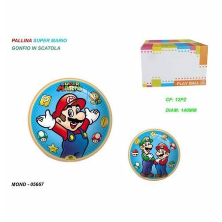 PALLONE D.140CM SUPER MARIO BIO EAN 8001011056675 INGROSSO PALLONI CALCIO E VOLLEY