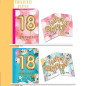 BIGLIETTI NUMERI POP UP 18 C.12 EAN 8001608366385 INGROSSO BIGLIETTI COMPLEANNO