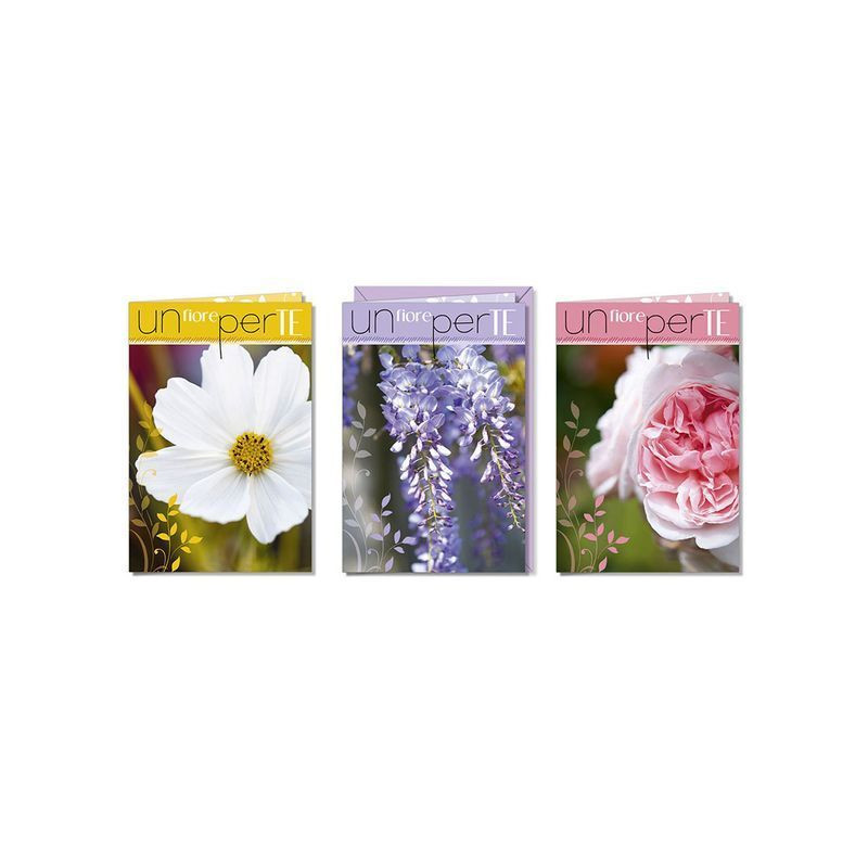 BIGLIETTI B.C. FIORE BC.7350 C.12 EAN 8001608373505 INGROSSO BIGLIETTI COMPLEANNO