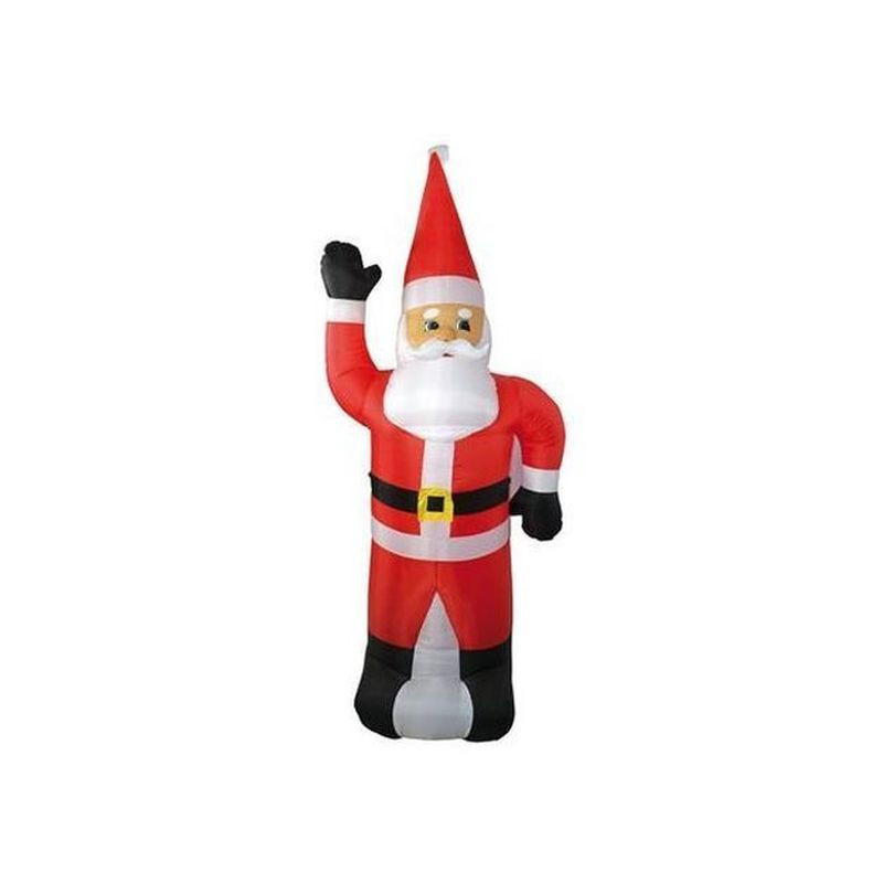 BABBO NATALE GONFIABILE 180CM EAN 8033113012037 INGROSSO OGGETTISTICA NATALIZIA