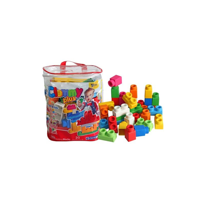 CLEMMY PLUS SACCA 30 PEZZI 18+MESI EAN 8005125148790 INGROSSO GIOCHI PRIMA INFANZIA