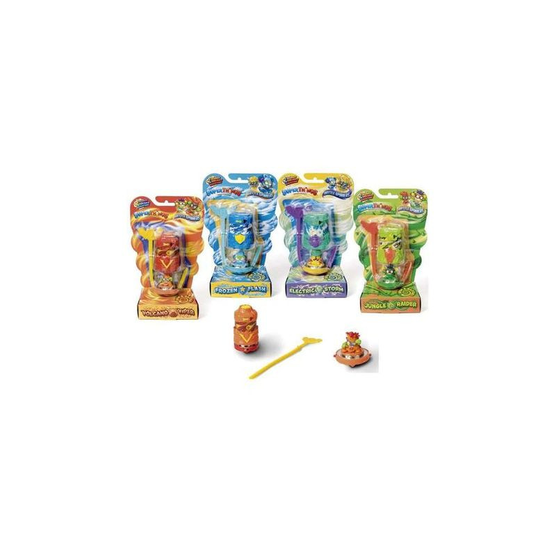 SUPERTHINGS BATTLE SPINNERS EAN 8431618015377 INGROSSO PERSONAGGI CARTOON E DISNEY