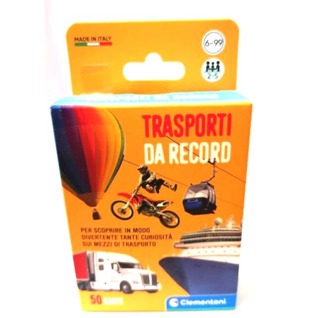 TRASPORTI DA RECORD EAN 8005125167722 INGROSSO GIOCHI DI CARTE