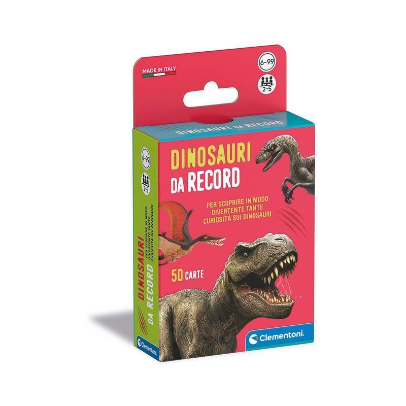 DINOSAURI DA RECORD EAN 8005125168088 INGROSSO GIOCHI DI CARTE