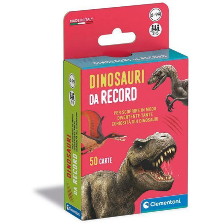 DINOSAURI DA RECORD EAN 8005125168088 INGROSSO GIOCHI DI CARTE