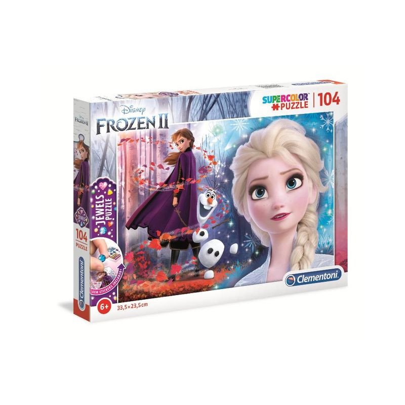 PUZZLE PZ.104 JEWELS FROZEN 2 EAN 8005125201648 INGROSSO PUZZLE CLASSICI