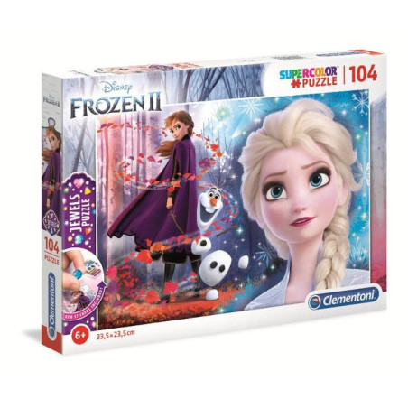 PUZZLE PZ.104 JEWELS FROZEN 2 EAN 8005125201648 INGROSSO PUZZLE CLASSICI