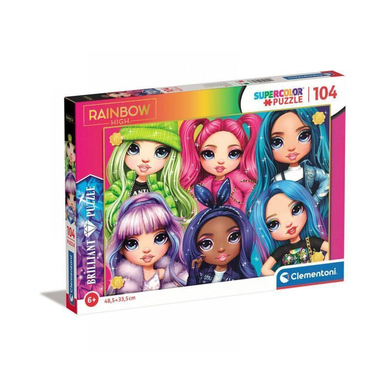 PUZZLE PZ.104 BRILLANT RAINBOW HIGH 2 EAN 8005125203437 INGROSSO PUZZLE CLASSICI