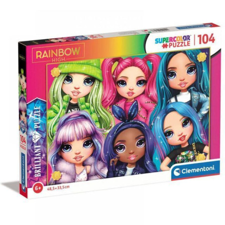 PUZZLE PZ.104 BRILLANT RAINBOW HIGH 2 EAN 8005125203437 INGROSSO PUZZLE CLASSICI