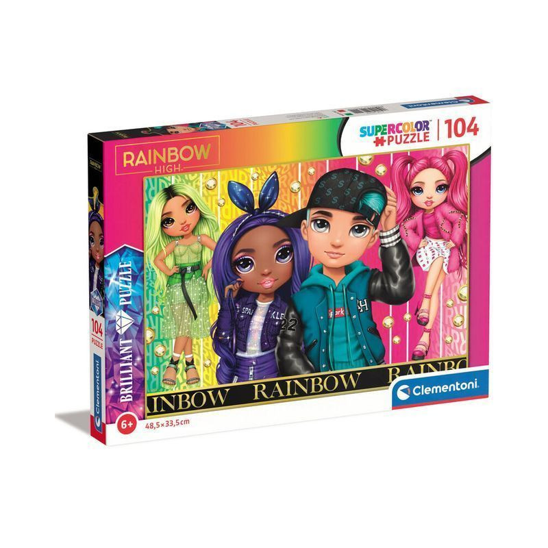 PUZZLE PZ.104 BRILLANT RAINBOW HIGH 3 EAN 8005125203444 INGROSSO PUZZLE CLASSICI