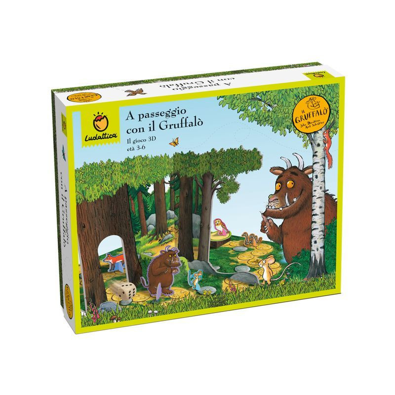 LUDATTICA A PASSEGGIO CON IL GRUFFALO' EAN 8057158621146 INGROSSO GIOCHI CREATIVI