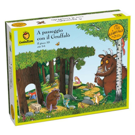 LUDATTICA A PASSEGGIO CON IL GRUFFALO' EAN 8057158621146 INGROSSO GIOCHI CREATIVI