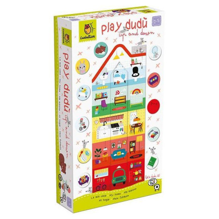 LUDATTICA DUDU' LA MIA CASA UP AND DOWN EAN 8057158621177 INGROSSO GIOCHI CREATIVI
