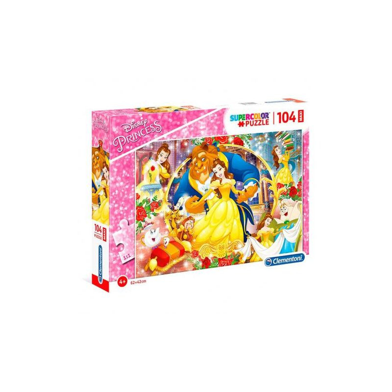 PUZZLE MAXI PZ.104 PRINCESS AND THE BEA EAN 8005125237456 INGROSSO PUZZLE CLASSICI