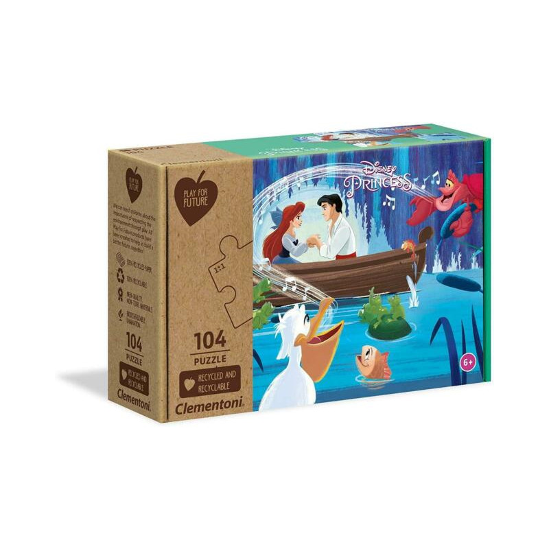 PUZZLE PZ.104 PRINCESS LITTLE MERMEID CLEMENTONI EAN 8005125271528 INGROSSO PUZZLE CLASSICI