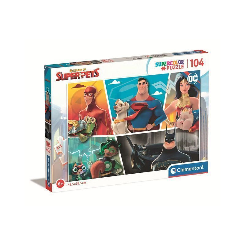PUZZLE PZ.104 DC SUPERPETS 27172 EAN 8005125271726 INGROSSO PUZZLE CLASSICI