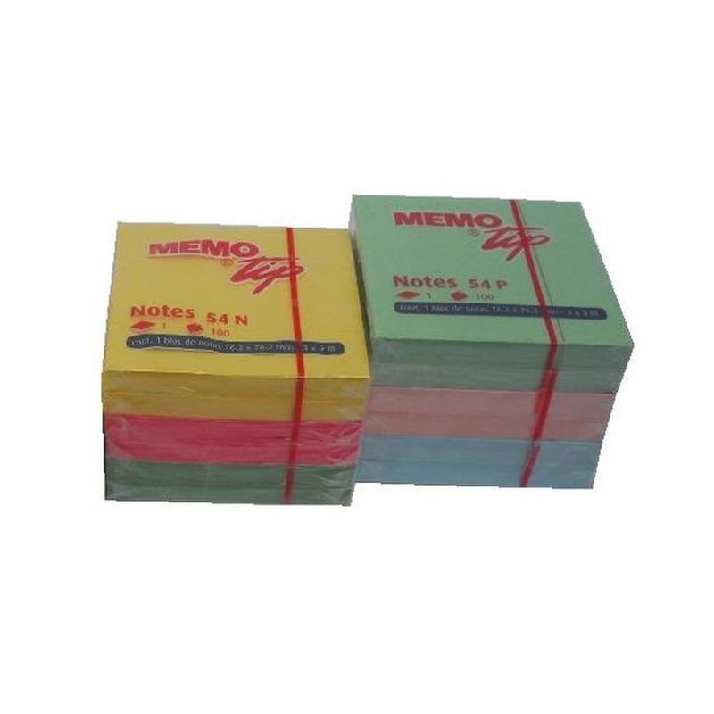 MEMO TIP 76X76 GIALLO C.6 EAN 7501035109087 INGROSSO ETICHETTE LABEL POSTIT