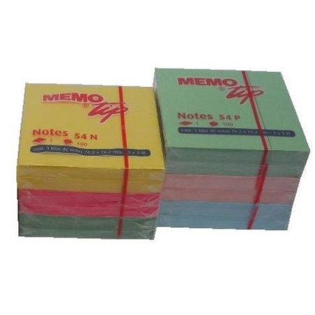 MEMO TIP 76X76 GIALLO C.6 EAN 7501035109087 INGROSSO ETICHETTE LABEL POSTIT