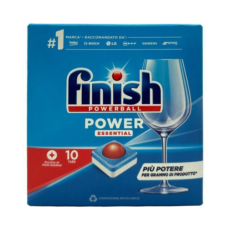 FINISH POWERBALL 10 CLASSIC LEMON EAN 5011417565117 INGROSSO DETERSIVI