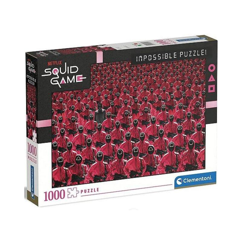 PUZZLE PZ.1000 IMPOSSIBLE SQUID GAME EAN 8005125396955 INGROSSO PUZZLE CLASSICI