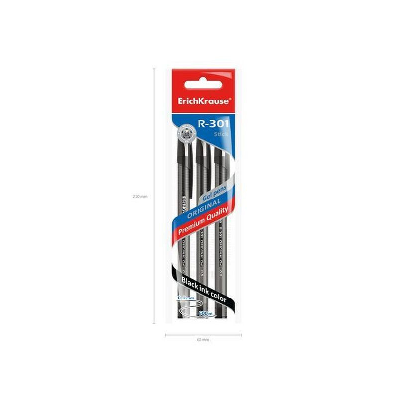 PENNA INCHIOSTRO GEL EK R-301 ORG. BLU EAN 4041485970385 INGROSSO PENNE PER LA SCUOLA