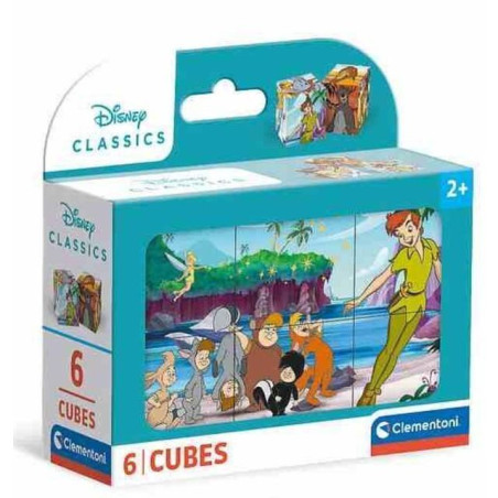 VALIGETTA 6 CUBI DISNEY CLASSIC 40657 EAN 800512540657 INGROSSO PUZZLE CLASSICI